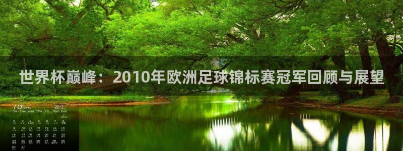 2026世界杯直播：世界杯巅峰：2010年欧洲足球锦标赛冠军回顾与展望
